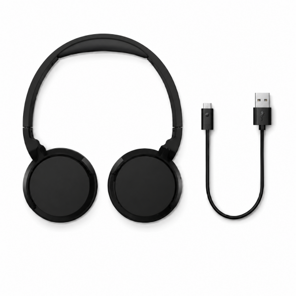 Беспроводные наушники Philips TAH3209 BK, черный в Хабаровске