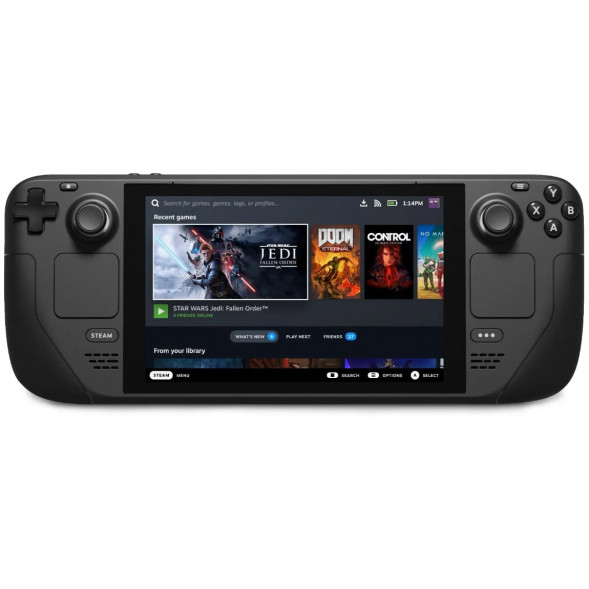 Игровая приставка Valve Steam Deck 256 ГБ SSD, черный в Хабаровске