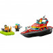 Конструктор LEGO City 60373 &amp;quot;Пожарно-спасательная лодка&amp;quot;, 144 деталей в Хабаровске