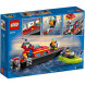 Конструктор LEGO City 60373 &amp;quot;Пожарно-спасательная лодка&amp;quot;, 144 деталей в Хабаровске