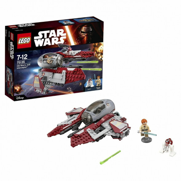 Конструктор LEGO Star Wars 75135 Перехватчик джедаев Оби-Вана Кеноби в Хабаровске