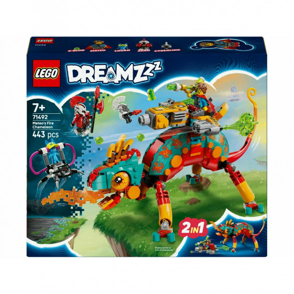 Конструктор LEGO DREAMZzz 71492 Огненный хамелеон Матео в Хабаровске