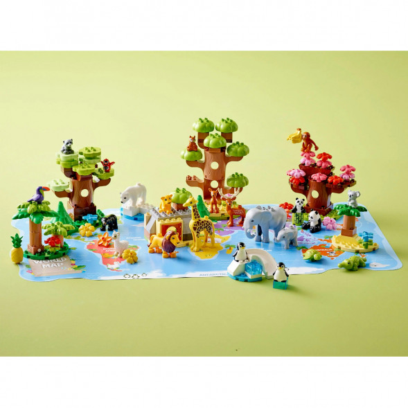 Конструктор LEGO DUPLO 10975 Дикие животные мира в Хабаровске