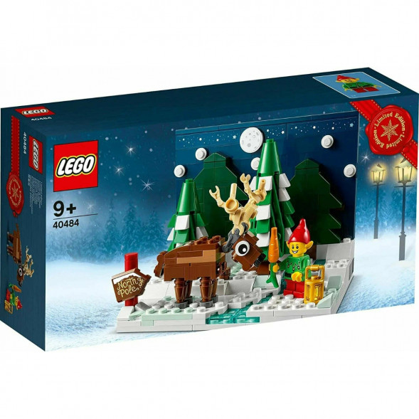 Конструктор LEGO 40484 Перед домом Деда Мороза в Хабаровске