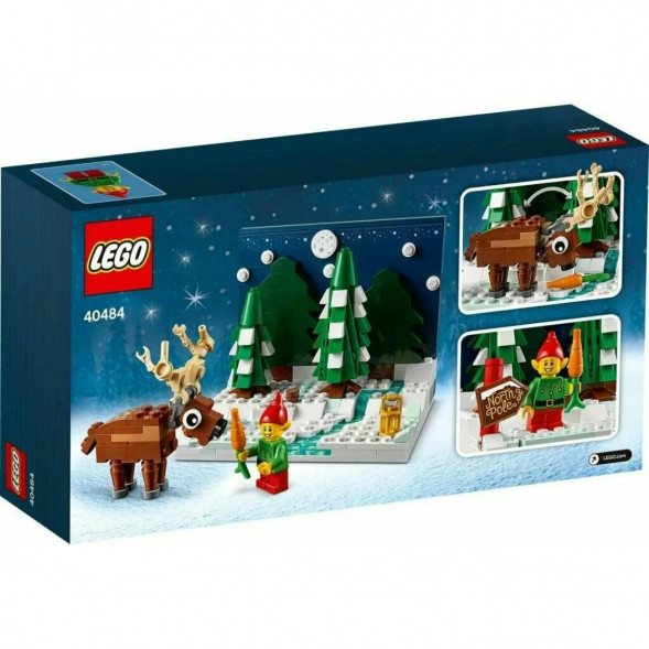 Конструктор LEGO 40484 Перед домом Деда Мороза в Хабаровске