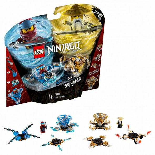Конструктор LEGO Ninjago 70663 Ния и Ву: мастера Кружитцу в Хабаровске