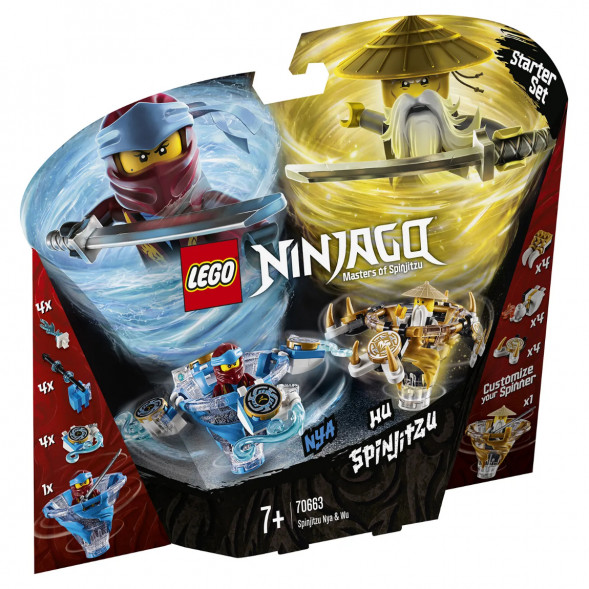 Конструктор LEGO Ninjago 70663 Ния и Ву: мастера Кружитцу в Хабаровске