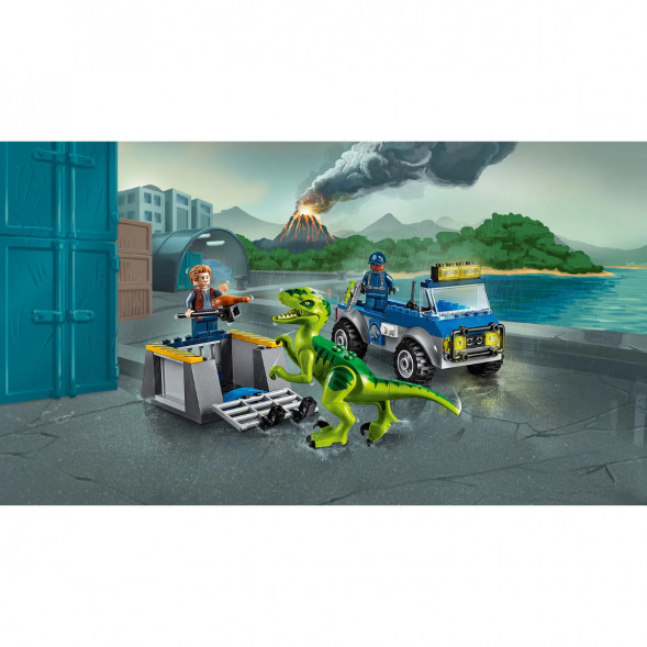 Конструктор LEGO Juniors 10757 Грузовик спасателей для перевозки раптора в Хабаровске