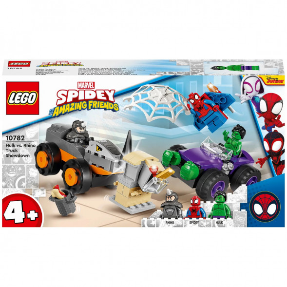Конструктор LEGO Super Heroes 10782 Схватка Халка и Носорога на грузовиках в Хабаровске