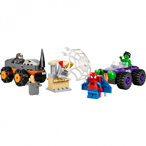 Конструктор LEGO Super Heroes 10782 Схватка Халка и Носорога на грузовиках в Хабаровске