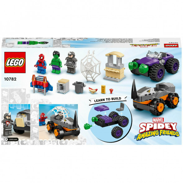 Конструктор LEGO Super Heroes 10782 Схватка Халка и Носорога на грузовиках в Хабаровске