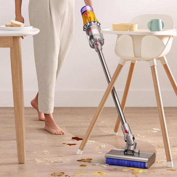 Пылесос Dyson V12S Detect Slim Submarine SV46, Yellow/Nickel в Хабаровске