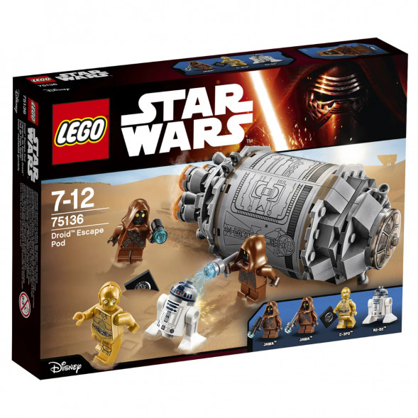 Конструктор LEGO Star Wars 75136 Спасательная капсула дроидов в Хабаровске